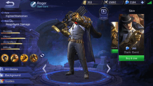Gambar Product Dark Gent (Skin Roger)