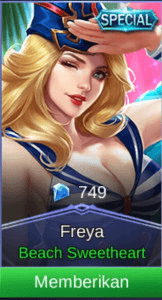 Beach Sweetheart (Special Skin Freya)
