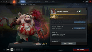 Scavenging Guttleslug (Immortal TI7 Pudge)