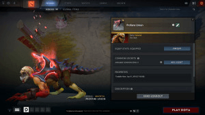 Profane Union (Immortal TI7 Lifestealer)