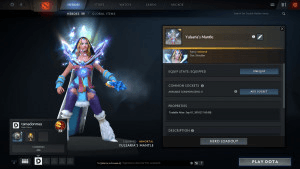 Yulsaria's Mantle (Immortal TI7 Crystal Maiden)