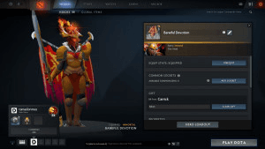 Baneful Devotion (Immortal TI7 Legion Commander)