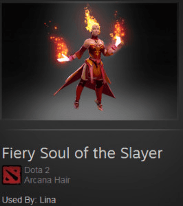 Gambar Product Fiery Soul of the Slayer (Arcana Lina)