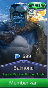 Bestial Might or Barbaric Might (Elite Skin Balmond)