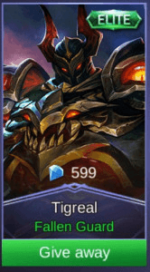 Fallen Guard (Elite Skin Tigreal)