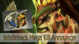 Gambar Product Mega-Kills: Bristleback (Announcer)