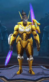 Gambar Product Golden Warrior (Skin Saber)