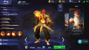 Pale Flame (Skin Valir)