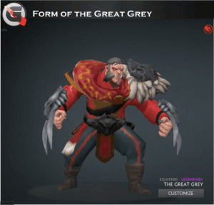 Gambar Product Form of the Great Grey (Lycan Set)