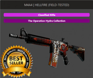 M4A4 | Hellfire (Field-Tested)