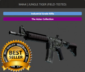 M4A4 | Jungle Tiger (Industrial Grade Rifle)