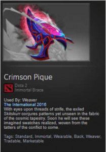 Gambar Product Crimson Pique (Immortal Weaver)