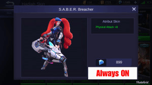 Gambar Product SABER Breacher (Epic Skin Layla)