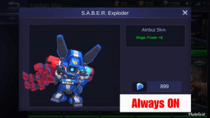 Gambar Product SABER Exploder (Epic Skin Cyclops)