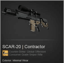Gambar Product SCAR-20 | Contractor (Consumer Grade Sniper Rifle)