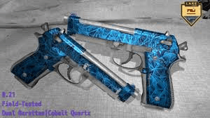 Dual Berettas | Cobalt Quartz (Restricted Pistol)
