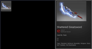 Gambar Product Shattered Greatsword (Sven)