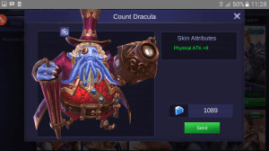 Gambar Product Count Dracula (Epic Skin Bane)