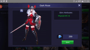 Gambar Product Dark Rose (Skin Freya)