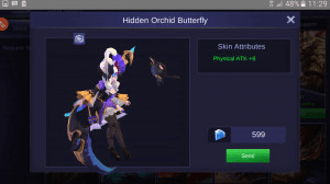 Gambar Product Hidden Orchid Butterfly (Elite Skin Ruby)