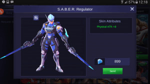 Gambar Product Regulator (Saber Epic Skin)