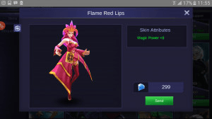 Gambar Product Flame Red Lips