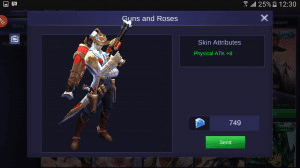 Gambar Product Guns and Roses (Special Skin Clint)
