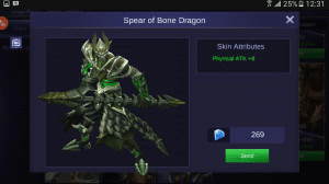 Gambar Product Spear of Bone Dragon