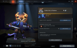 Gambar Product Golden Edict of Shadows (Immortal TI8 Riki)