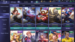 Gambar Product Akun Sultan Murah | 2 Epic, 1 SL, 3 Special, dll GG