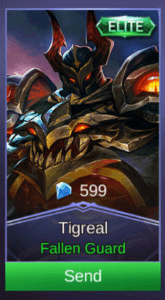 Fallen Guard (Elite Skin Tigreal)