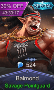 Savage Pointguard (Special Skin Balmond)