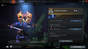 Gambar Product Golden Edict of Shadows (Immortal TI8 Riki)