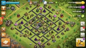 Gambar Product Akun coc th 9 max