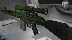 Gambar Product G3SG1 | Green Apple (Industrial Grade Sniper Rifle)