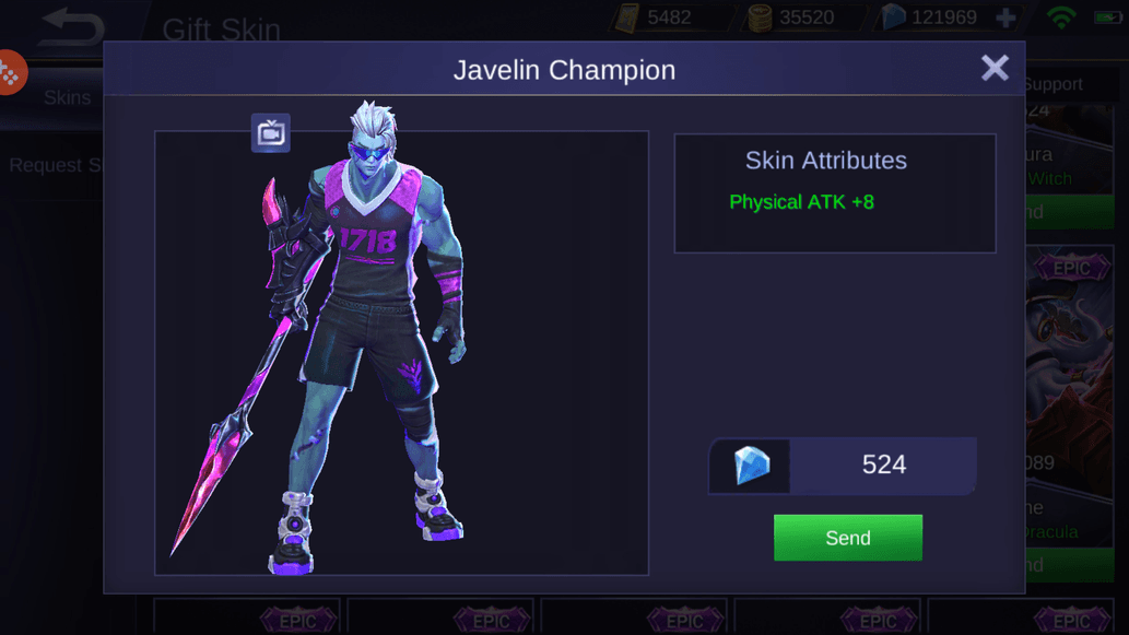 Gambar Product Javelin Champion