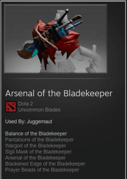 Arsenal of the Bladekeeper