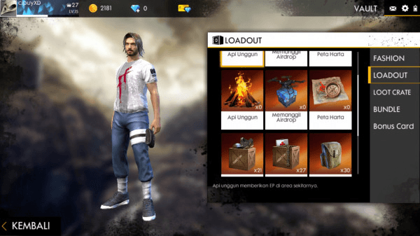 Gambar Product AKUN FREE FIRE PLATINUM II