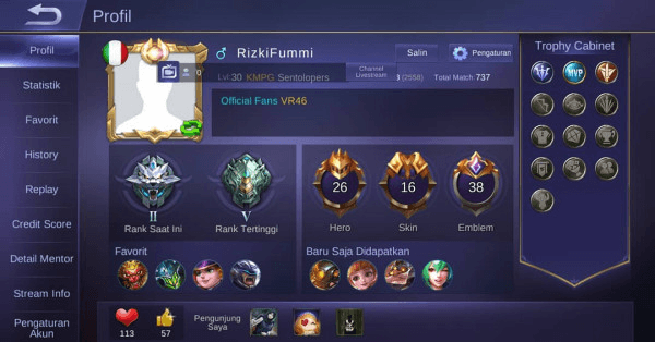 Gambar Product ML mumer SL harley + Argus account