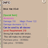 Gambar Product Brick Hat ( BH ) XG+9