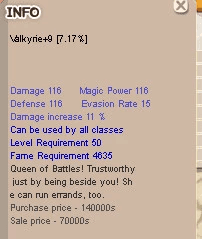 Valkyries +9