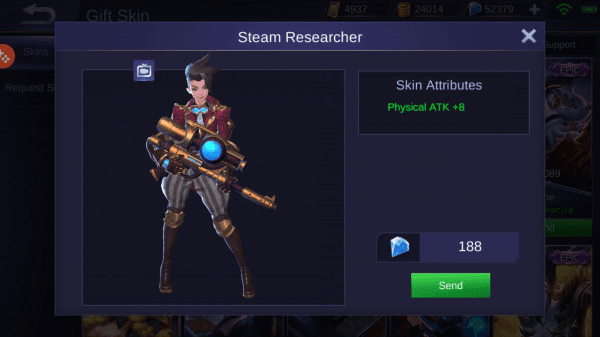 Gambar Product Steam Researcher (Skin Kimmy)