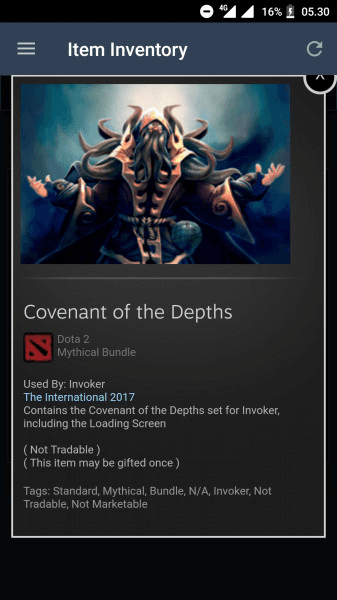 Gambar Product Covenant of the Depths (Invoker Set)