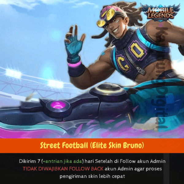 Gambar Product Street Football (Elite Skin Bruno)