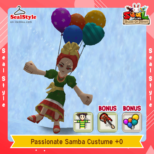 Gambar Product (PAKET GAYA) Passionate Samba Costume +0