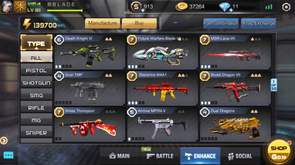 Gambar Product SENJATA KNIGHT & EVENT & LANGKA BANYAK + VIP 4 MANTAP