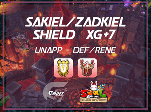 Shield Sakiel/Zadkiel.XG+7 Unapp specifically for Rene/Defen