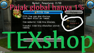 Account with 1% sales tax in global markets