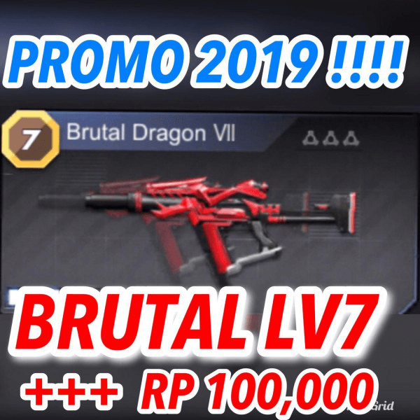 Gambar Product PRINTED PROMOTION!!! BRUTAL DRAGON LV7