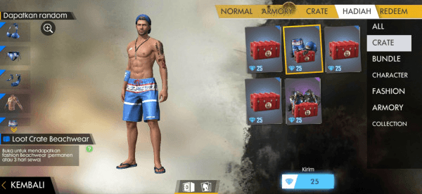 Loot crate beachwear